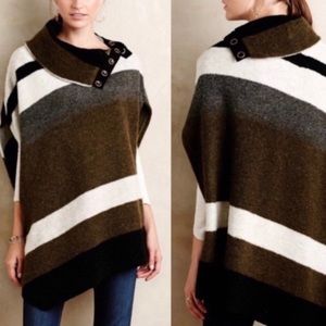 Anthropologie Tabitha wool poncho